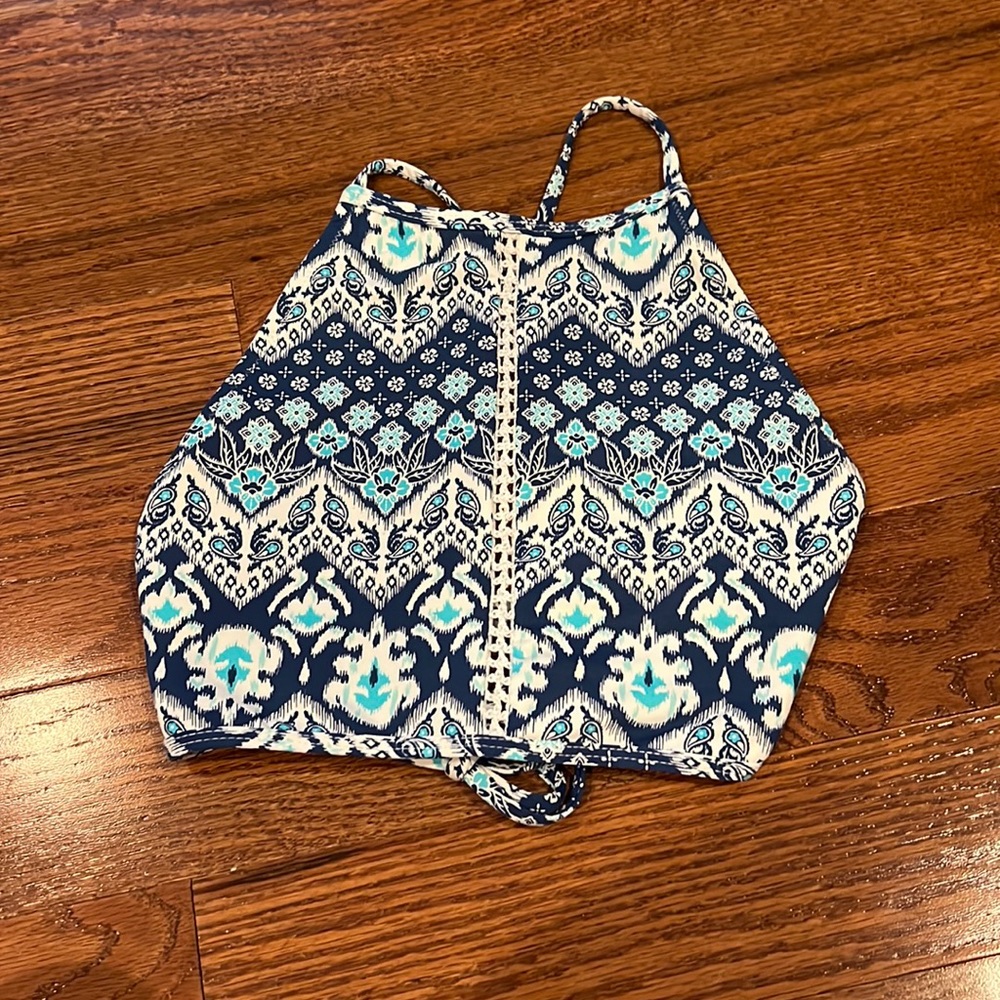 Rhythm High Neck Bikini Top